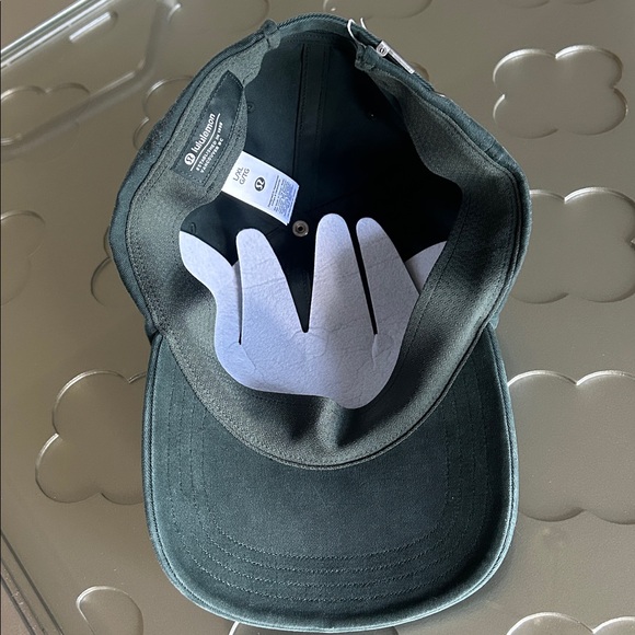 🆕 LULULEMON Classic Ball Cap *Wash Rainforest Green NWT Size L/XL - Picture 6 of 16